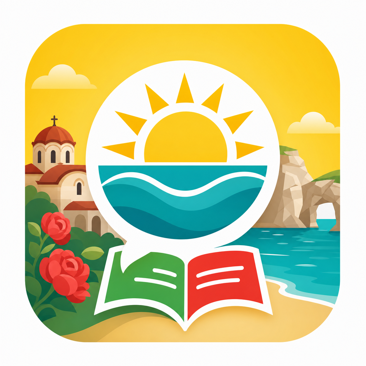 BG Travel School logo